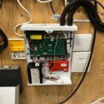 circuit board and fuse box for Mech-Elec security alarm system