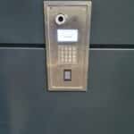 metallic pin and key entry system and intercom installed by Mech-Elec Group Ltd